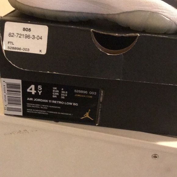 Air Jordan 11 low grey - Picture 2 of 2